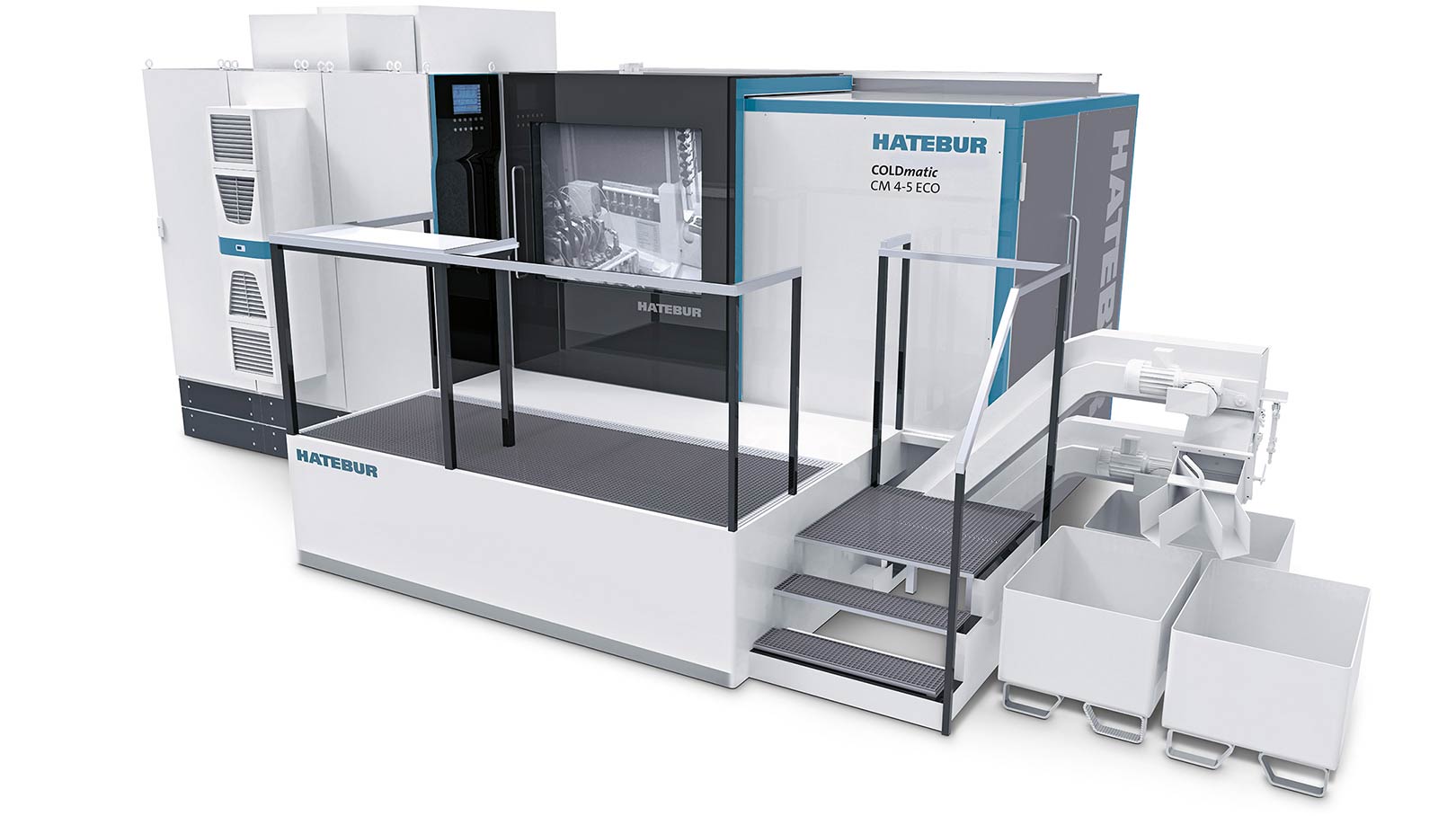 COLDmatic CM 4-5eco | compact cold press for precise parts | Hatebur